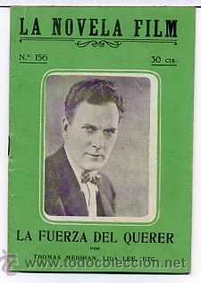 Cinema: LA FUERZA DEL QUERER, con Wallace Beerry. NOVELILLA.