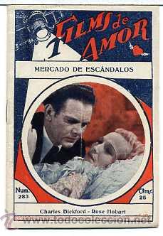 Cinema: MERCADO DE ESCANDALOS, con Pat O'Brien NOVELILLA.