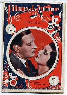 Cinema: ILUSION, con Kay Francis. NOVELILLA, N&ordm; 305.