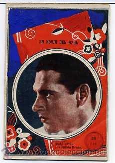 Cinema: LA NOVIA DEL AZUL, con Richard Arlen. NOVELILLA, N&ordm; 302.