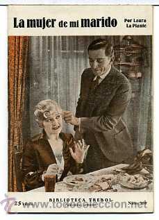 Cinema: LA MUJER DE MI MARIDO, con Laura La Plante. NOVELILLA, N&ordm; 102.