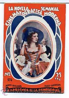 Cinema: CAPRICHOS DE LA POMPIDOUR. NOVELILLA, N&ordm; 574.