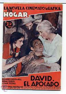Cinema: DAVID, EL APOCADO, con Noah Beery. NOVELILLA, N&ordm; 111.