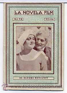 Cine: EL ALEGRE BENJAMIN, con Leon Mathot. NOVELILLA, N&ordm; 72. - Foto 1
