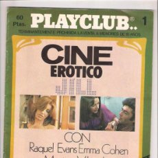 Cinema: PLAYCLUB, CINE EROTICO: JILL CON EMMA COHEN, MAXIMO VALVERDE, RAQUEL EVANS