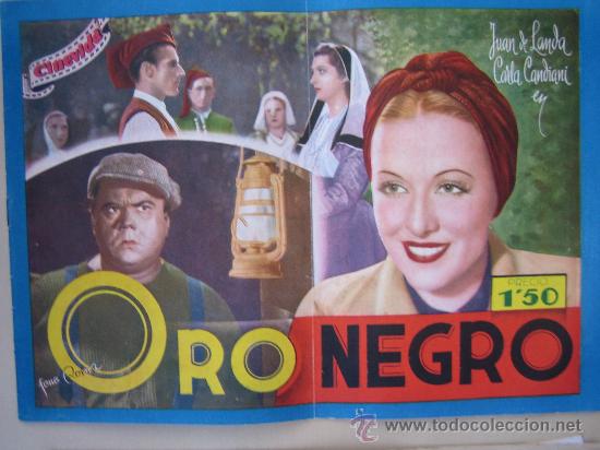 Cine: oro negro - novela original - Foto 1