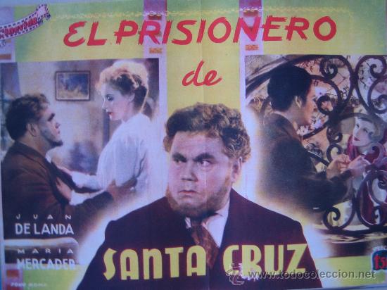 Cinema: el prisionero de santa cruz - novela original