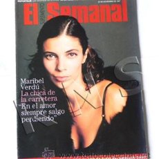 Cine: REVISTA EL SEMANAL 1997 - MARIBEL VERDÚ - ACTRIZ ESPAÑOLA CINE - SISSI EMPERATRIZ SISI - LAPONIA