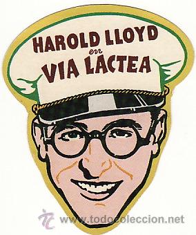 Kino: VIA LACTEA - HAROLD LLOYD - FACSIMIL - TROQUELADO