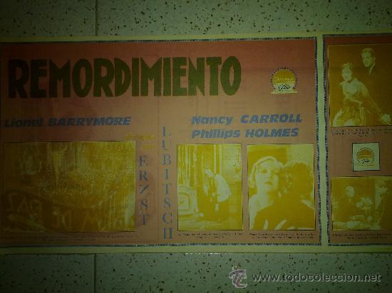 Kino: REMORDIMIENTO - LIONEL BARRIMORE - FACSIMIL