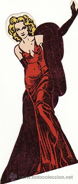 Cine: FATALIDAD - MARLENE DIETRICH - FACSIMIL - TROQUELADO