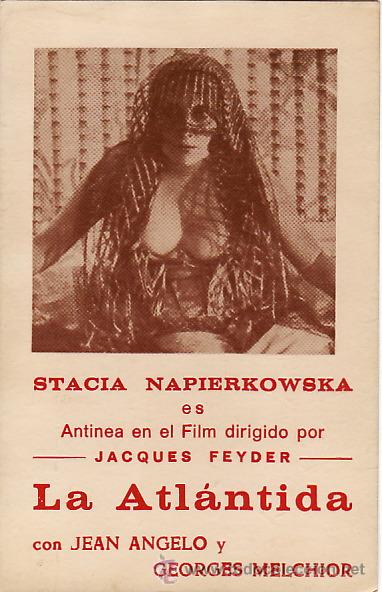 Kino: LA ATL&Aacute;NTIDA - STACIA NAOIERKOWSKA -  FACSIMIL