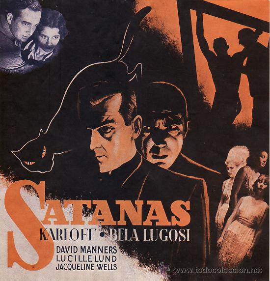 Kino: SATANAS - KARLOFF Y BELA LUGOSI - FACSIMIL