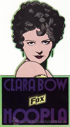 Kino: HOOPLA - CLARA BOW - FACSIMIL
