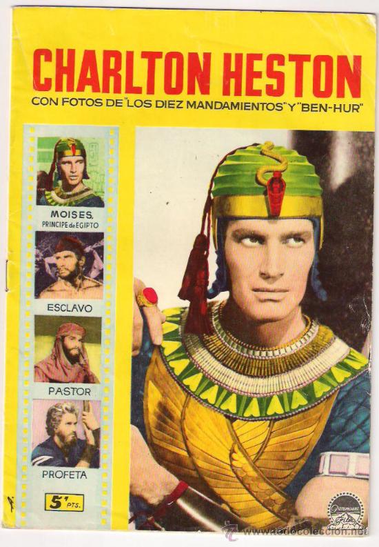 Cinema: CHARLTON HESTON, VIDA Y PELICULAS