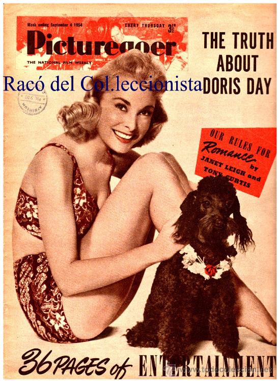 Cin&eacute;ma: REVISTA CINE: PICTUREGOER 4-08 DE 1954. N&ordm; ESPECIAL DE 36 P.