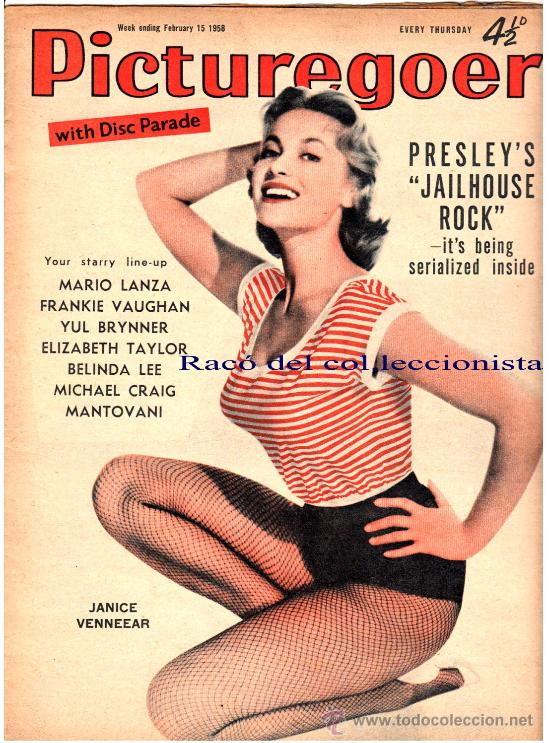 Cinema: REVISTA CINE: PICTUREGOER  15-02 DE 1958.