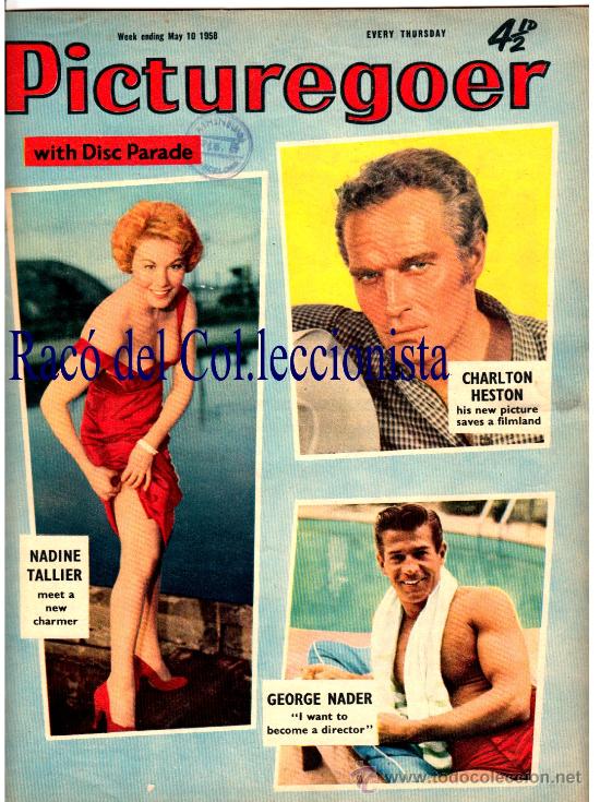 Cinema: REVISTA CINE: PICTUREGOER 10-05 DE 1958.