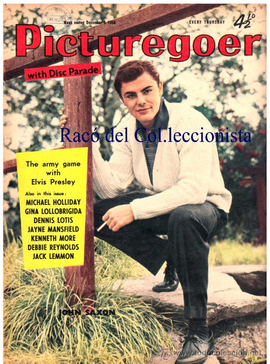 Cinema: REVISTA CINE: PICTUREGOER 6-12 DE 1958. GINA LOLLOBRIGIDA, JAINE MANSFIELD, KENNETH MORE, D. REYNOLS