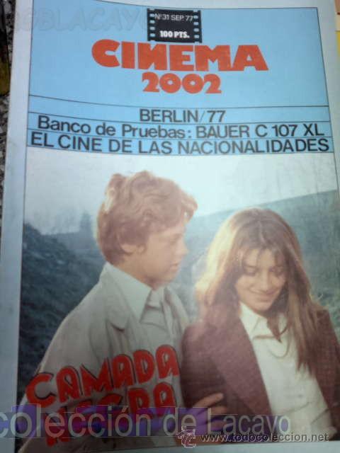 Cinema: CINEMA 2002 NUMERO 31 A&Ntilde;O 77