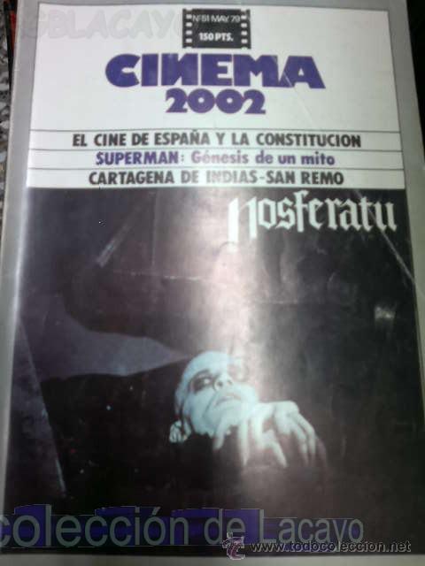 Cine: CINEMA 2002 NUMERO 51 A&Ntilde;O 79