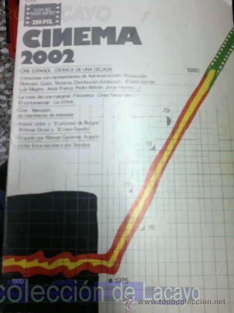 Cine: CINEMA 2002 NUMERO 62 A&Ntilde;O 80