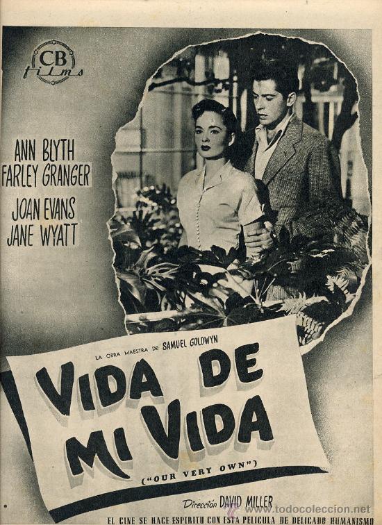 Kino: VIDA DE MI VIDA 1950 CINE HOJA REVISTA
