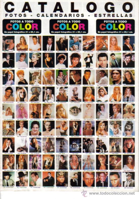 Cine: MAGAZINE CATALOGO (FOTOS A TODO COLOR9 SPAIN