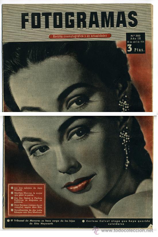 Cine: FOTOGRAMAS N&ordm; 283 DE 1954. . - Foto 1