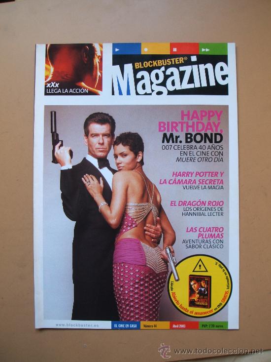 Cine: REVISTA DE BLOCKBUSTER MAGACINE ABRIL 2003