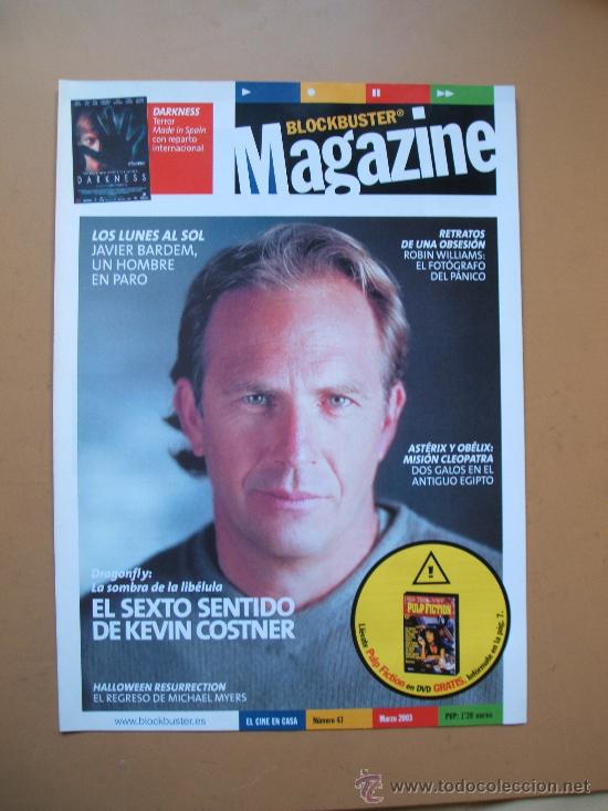 Cine: REVISTA BLOCKBUSTER MAGAZINE MARZO 2003