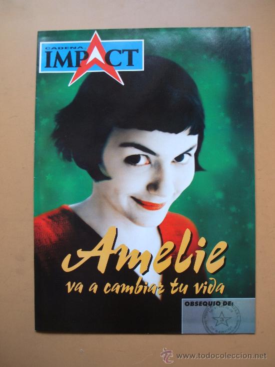 Cine: REVISTA CADENA IMPACT EN PORTADA AMELIE