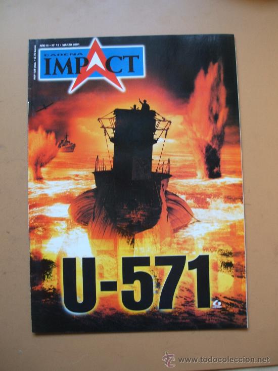 Cine: REVISTA CADENA IMPACT MARZO 2001en portada u-571