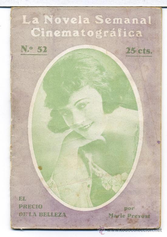 Kino: EL PRECIO DE LA BELLEZA, con Marie Prevost. NOVELILLA.