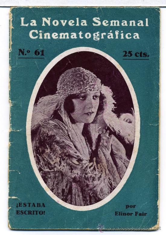 Kino: ESTABA ESCRITO, con Elinor Fair. NOVELILLA.