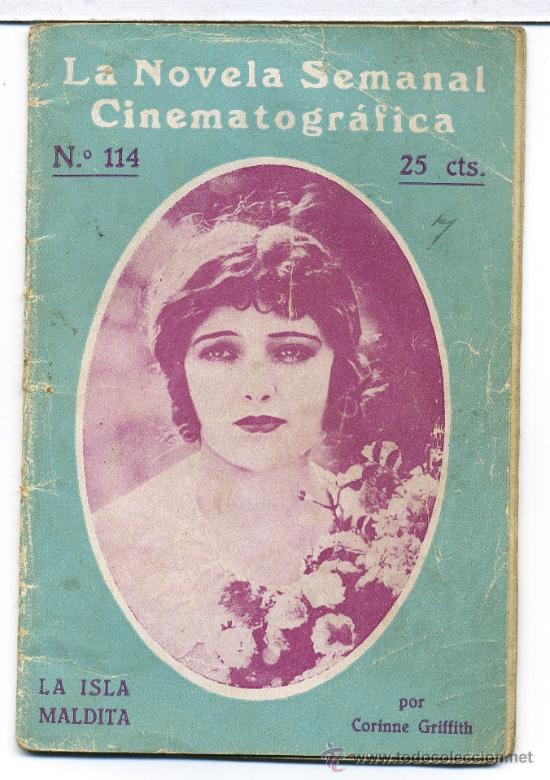 Cin&eacute;ma: LA ISLA MALDITA, con Corinne Griffith NOVELILLA.
