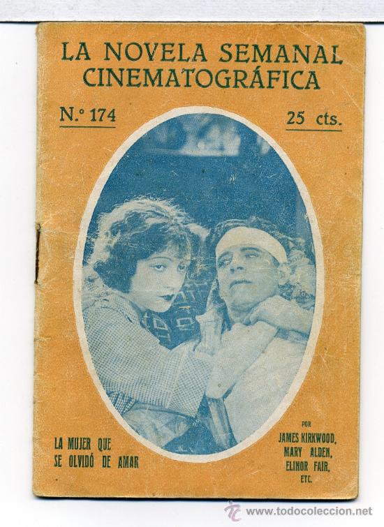 Cin&eacute;ma: LA MUJER QUE SE OLVIDO DE AMAR, con Mary Alden. NOVELILLA.