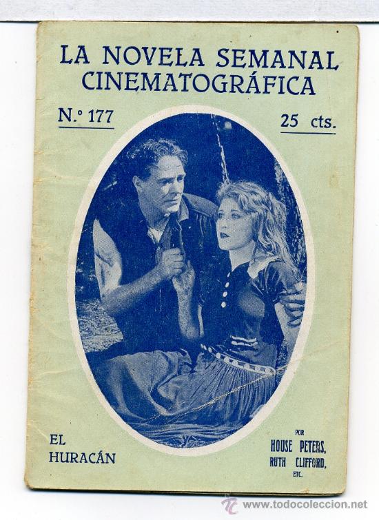 Cin&eacute;ma: EL HURACAN, con House Peters. NOVELILLA.