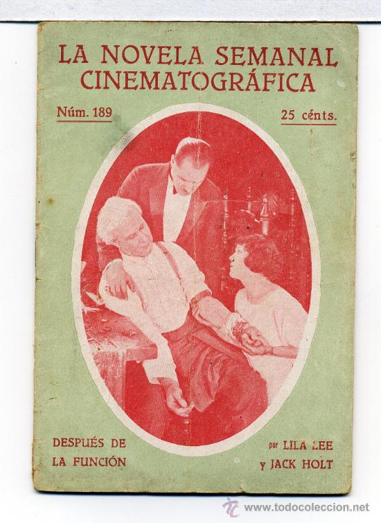 Cin&eacute;ma: DESPUES DE LA FUNCION, Jack Holt. NOVELILLA.