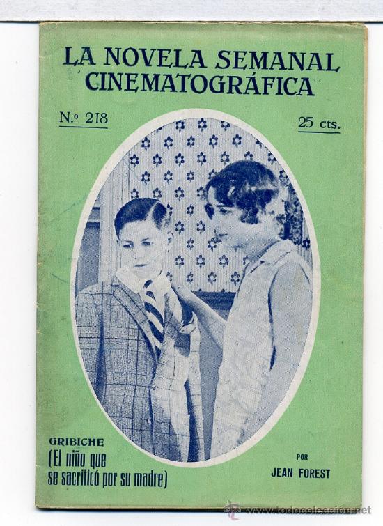 Kino: GRIBICHE, con Jean Forest. NOVELILLA.