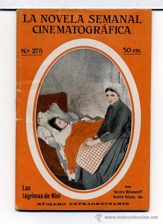 Kino: LAS LAGRIMAS DE NINI, con Sandra Milowanoff. NOVELILLA.