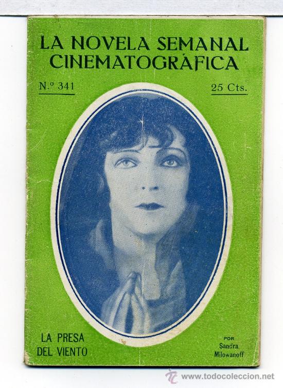 Kino: LA PRESA DEL VIENTO, con Sandra Milowanoff. NOVELILLA.