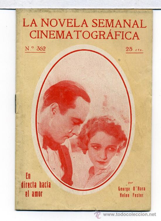 Kino: EN DIRECTA HACIA EL AMOR, con Helen foster. NOVELILLA.