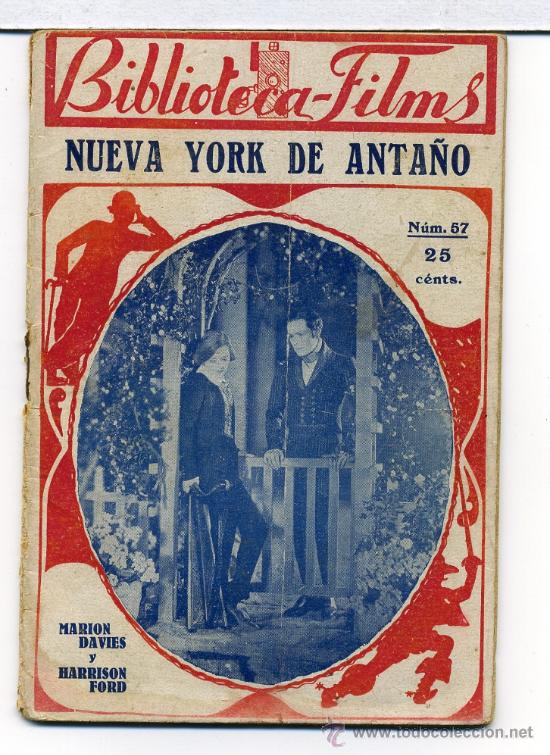 Kino: NUEVA YORK DE ANTA&Ntilde;O, con Marion Davies. NOVELILLA.