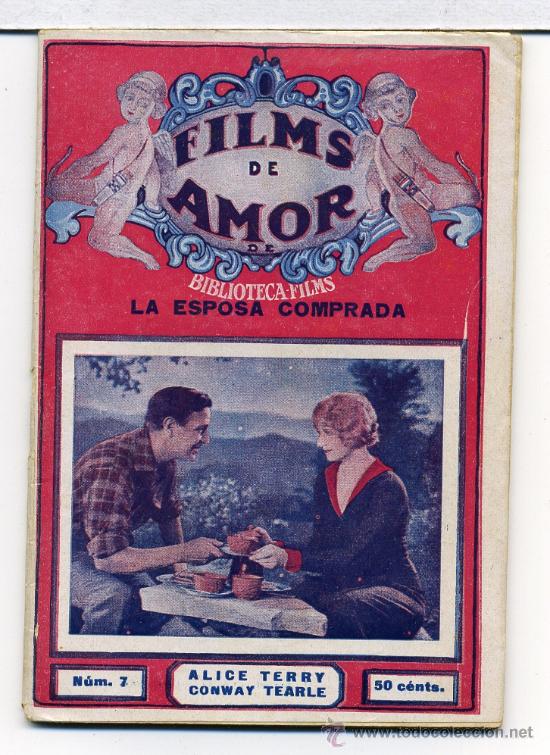 Kino: LA ESPOSA COMPRADA, con Alice Terry. NOVELILLA.