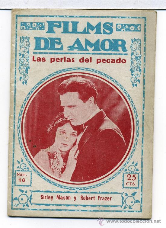 Kino: LAS PERLAS DEL PECADO, con Shirley Mason. NOVELILLA.