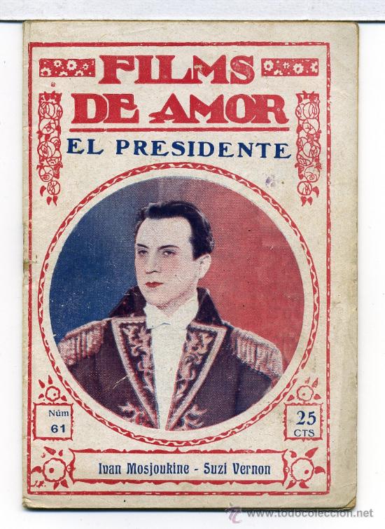 Kino: EL PRESIDENTE, con Suzi Vernon. NOVELILLA.