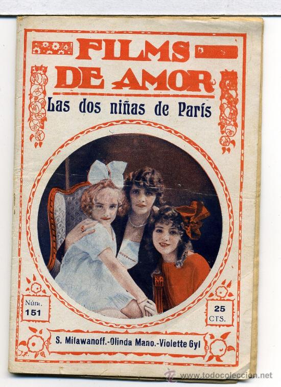 Cin&eacute;ma: LAS DOS NI&Ntilde;AS DE PARIS, con Sandra Milawanoff. NOVELILLA.