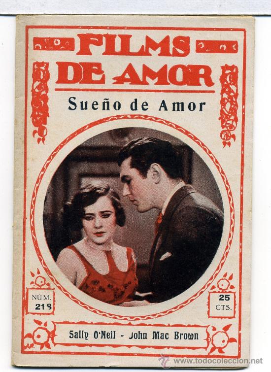 Cin&eacute;ma: SUE&Ntilde;O DE AMOR, con Sally O'Neil. NOVELILLA.