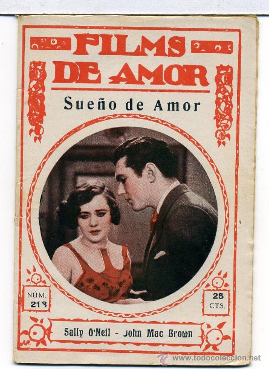 Cin&eacute;ma: SUE&Ntilde;O DE AMOR, con Sally O'Neil. NOVELILLA.